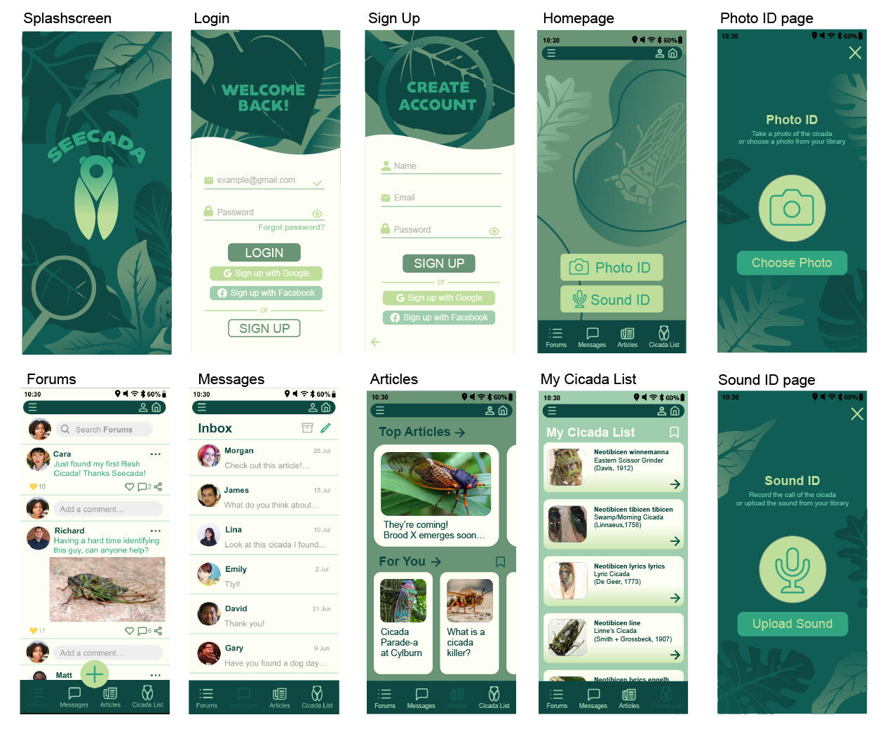 SeeCada App Design